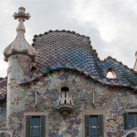 Casa Batllo, Barcelona, Aufnahmedetails => Canon EOS 5D Mark II | f7,1 | 105mm | Iso 100 | 0.00625s