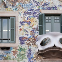 Casa Batllo, Barcelona, Aufnahmedetails => Canon EOS 5D Mark II | f8 | 250mm | Iso 250 | 0.005s