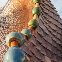 Casa Batllo, Barcelona, Aufnahmedetails => Canon EOS 5D Mark II | f9 | 35mm | Iso 100 | 0.025s