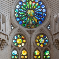 Sagrada Familia, Barcelona, Aufnahmedetails => Canon EOS 5D Mark II | f7,1 | 93mm | Iso 2500 | 0.01s