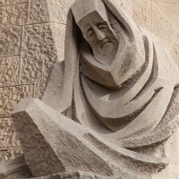 Sagrada Familia, Barcelona, Aufnahmedetails => Canon EOS 5D Mark II | f7,1 | 105mm | Iso 100 | 0.00625s