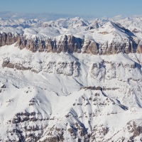 Südtirol, Blick auf die Sella