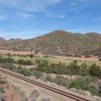 Landschaft bei Oudtshoorn, Aufnahmedetails => Canon EOS 5D Mark II | f10 | 35mm | Iso 100 | 0.0125s