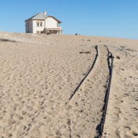 Die Wüste Namib, Kolmannskuppe, Aufnahmedetails => Canon EOS 5D Mark IV | f10 | 35mm | Iso 100 | 0.004s