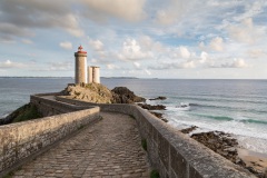 Januar, Leuchtturm Petit Minou, Bretagne