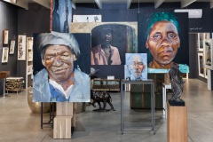 Kunstgalerie in Franschhoek, Aufnahmedetails => Canon EOS 5D Mark II | f9 | 35mm | Iso 3200 | 0.07692s