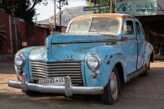Oldtimer im Künstlerdorf Clarens